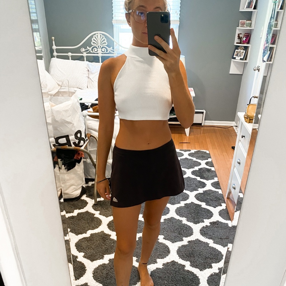 Black athletic skirt